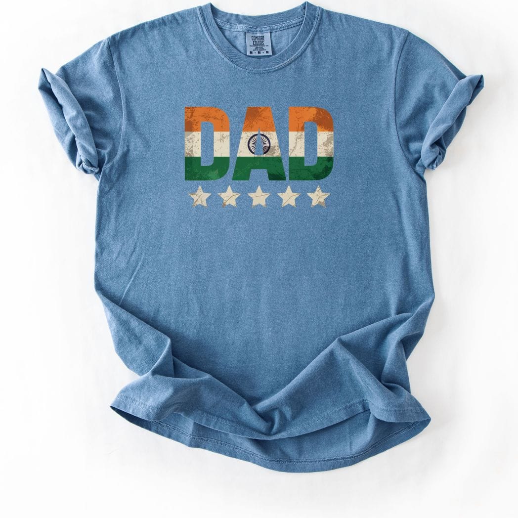 DAD - India Flag Papa Tee