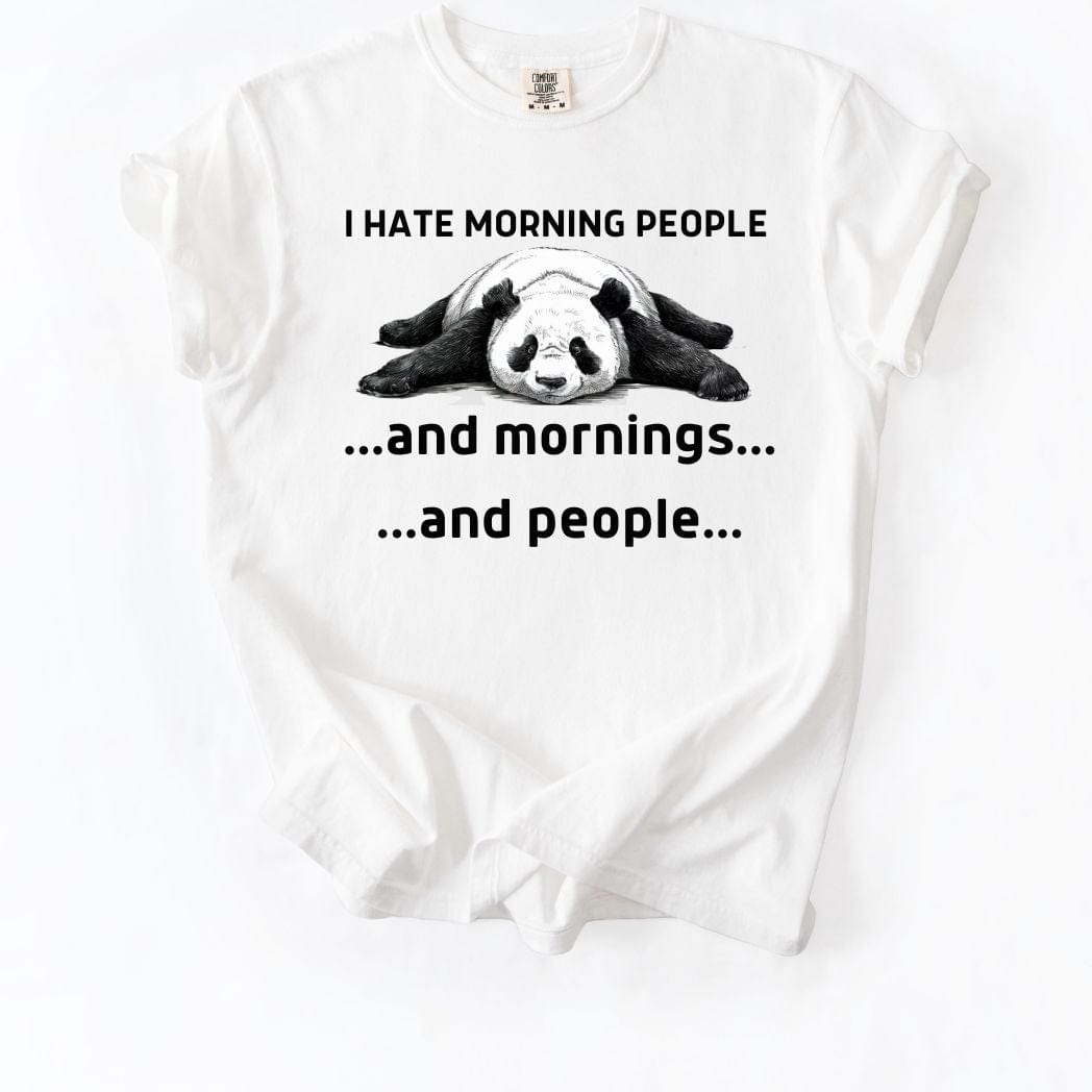 I hate Morning Casual tee