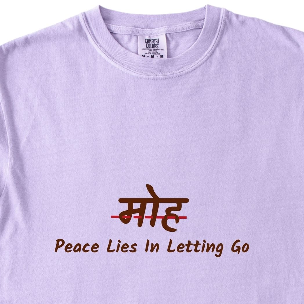 Moh - Peace Lies in Letting Go Tee