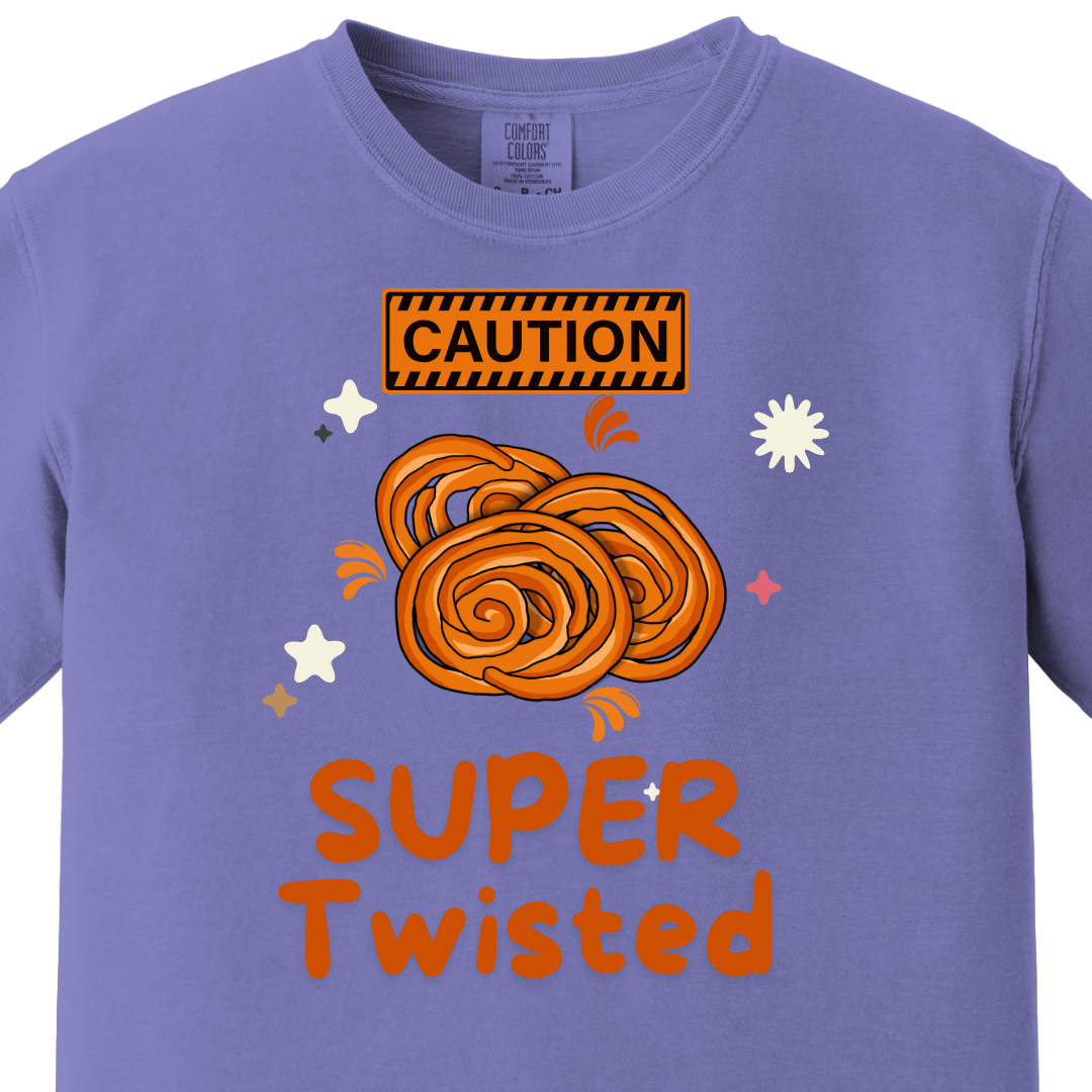 Jalebi - Caution Super Twisted Tee