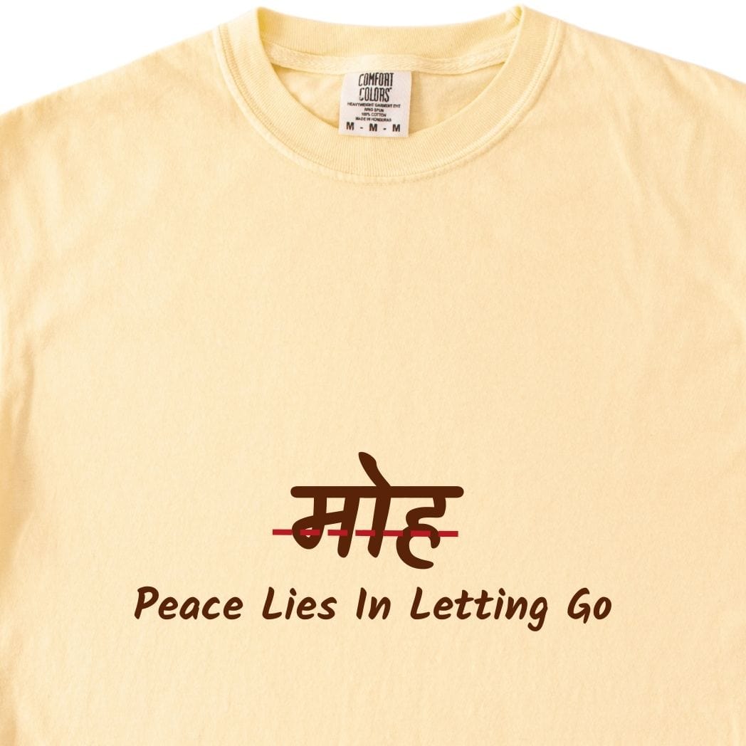Moh - Peace Lies in Letting Go Tee