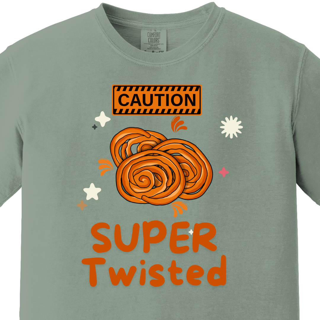 Jalebi - Caution Super Twisted Tee