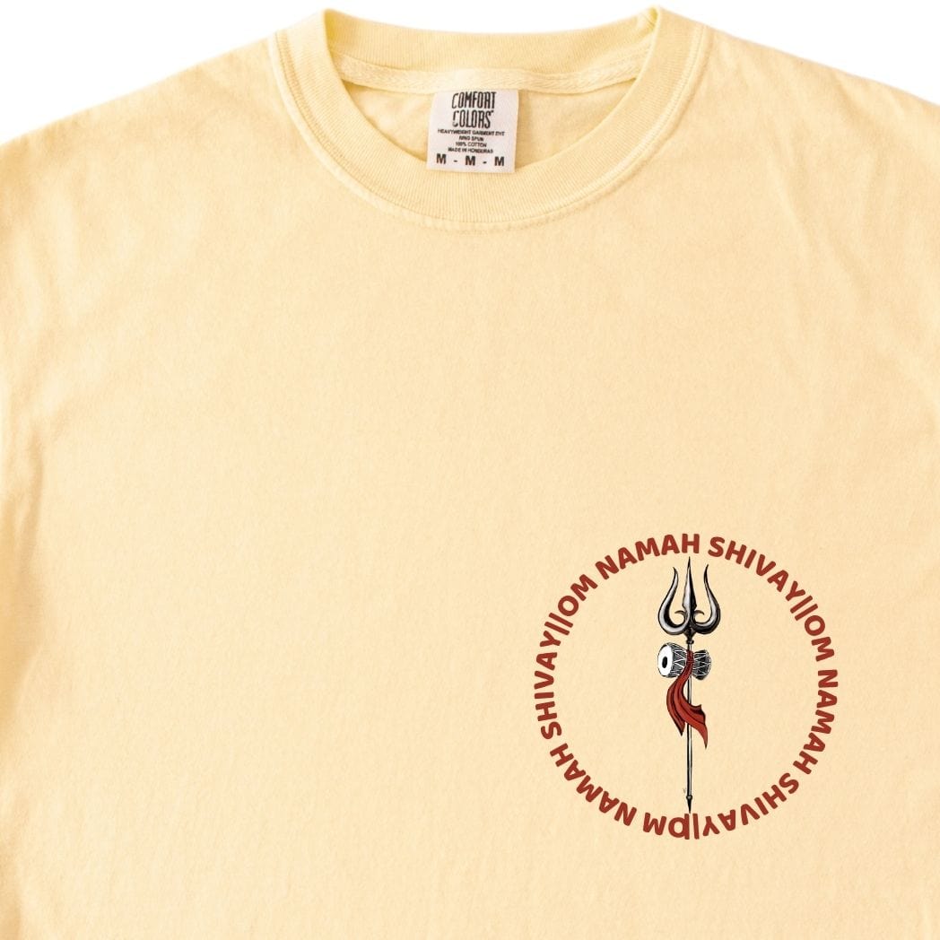 Shiv Ji Trident Om Namah Shivay Tee