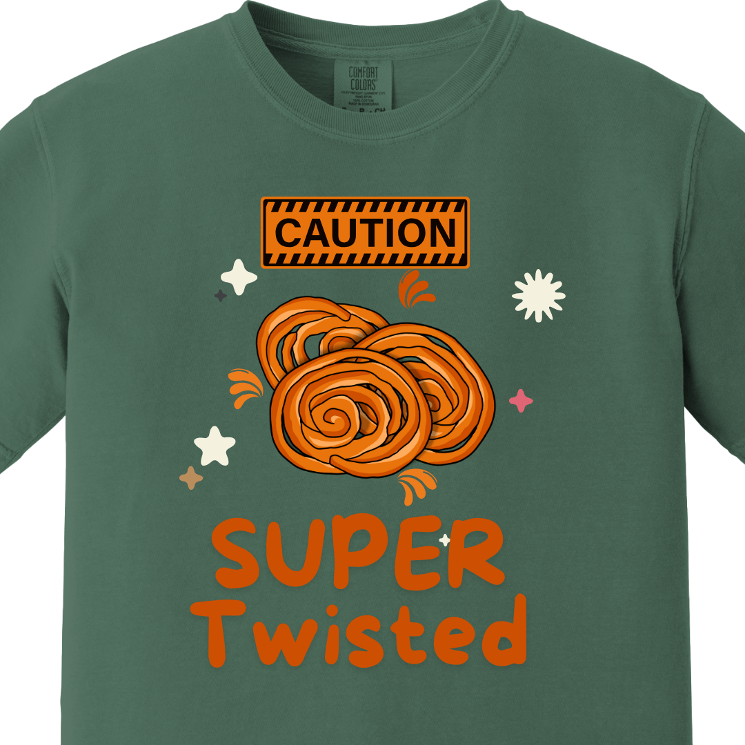 Jalebi - Caution Super Twisted Tee