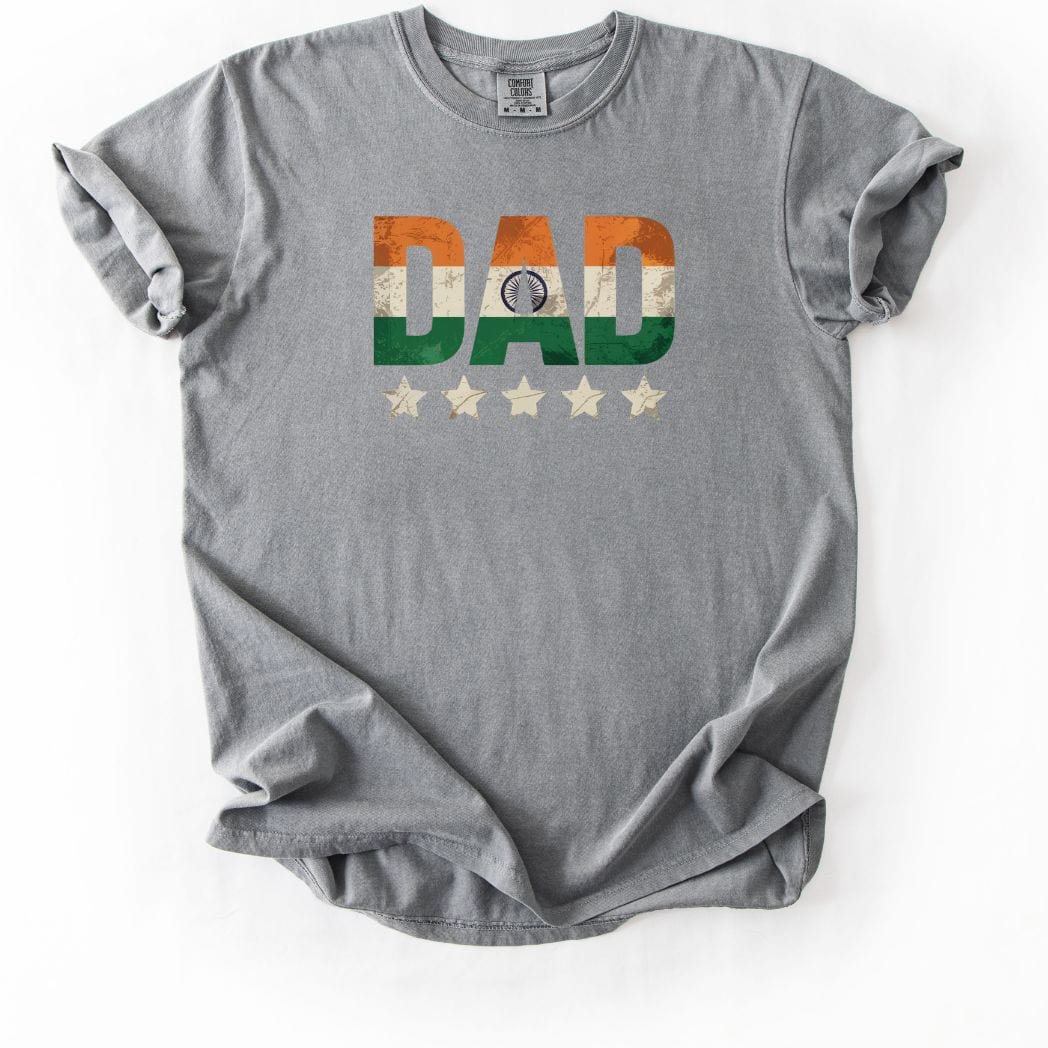 DAD - India Flag Papa Tee