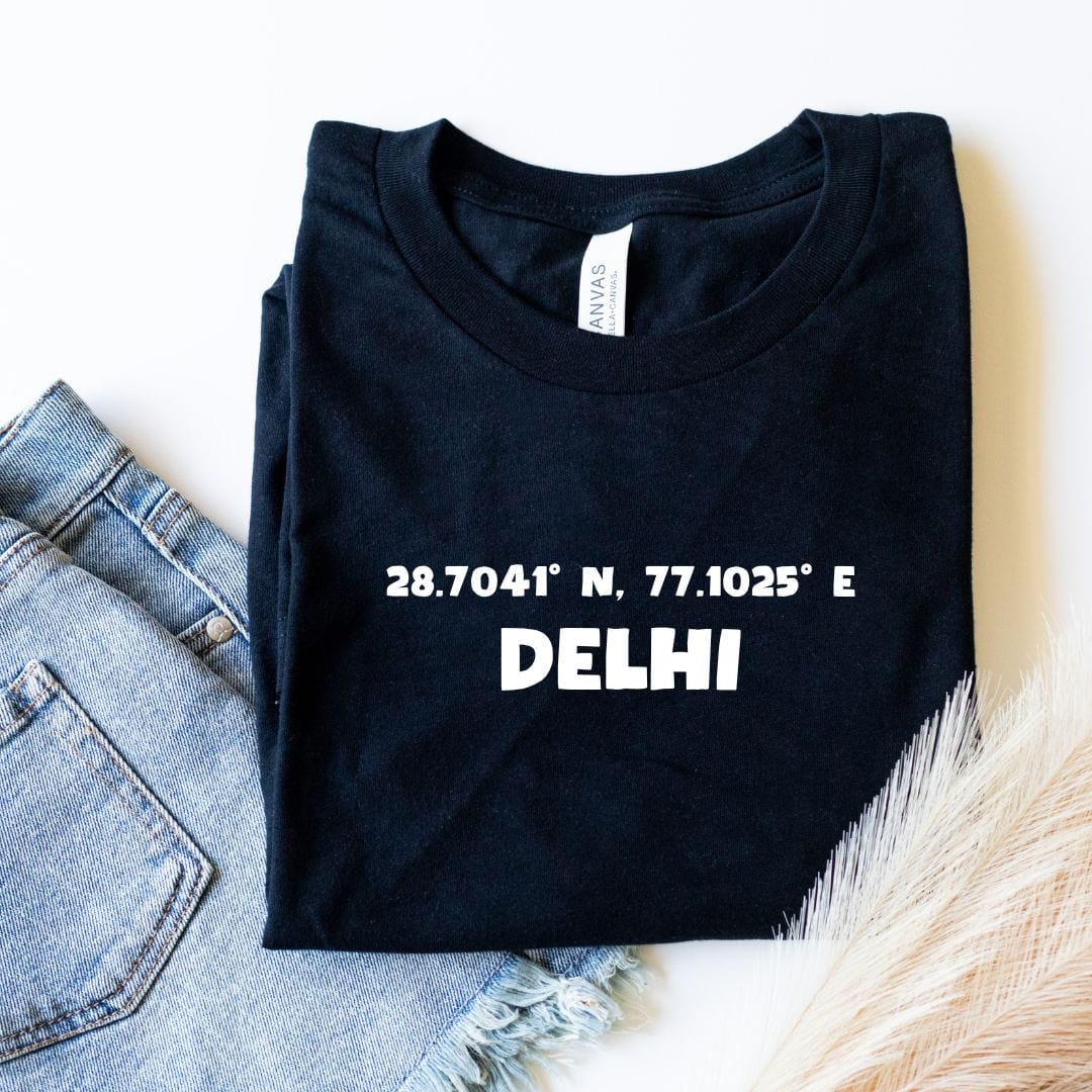 Delhi Coordinates Tee - Maatee