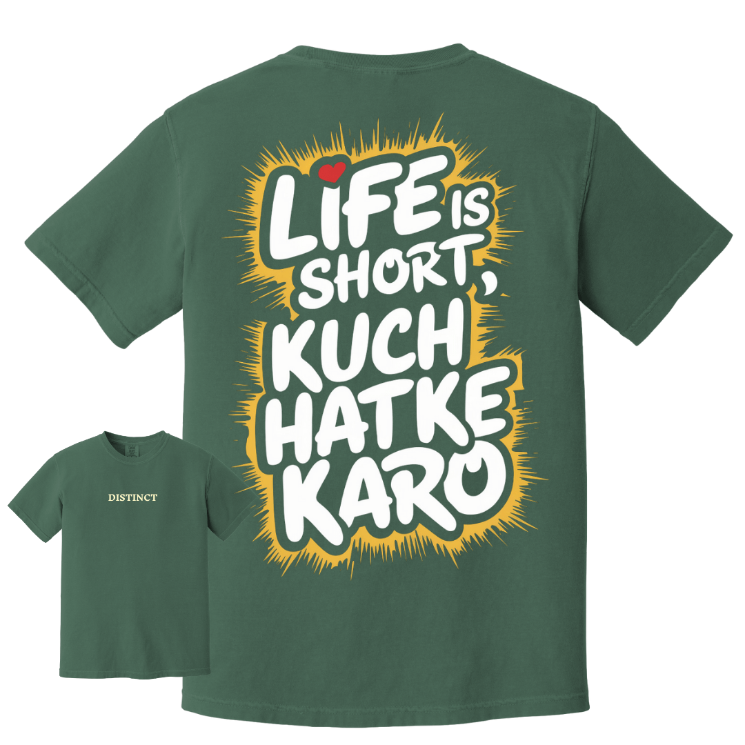 Distinct Kuch hatke karo Streetwear tee - Maatee