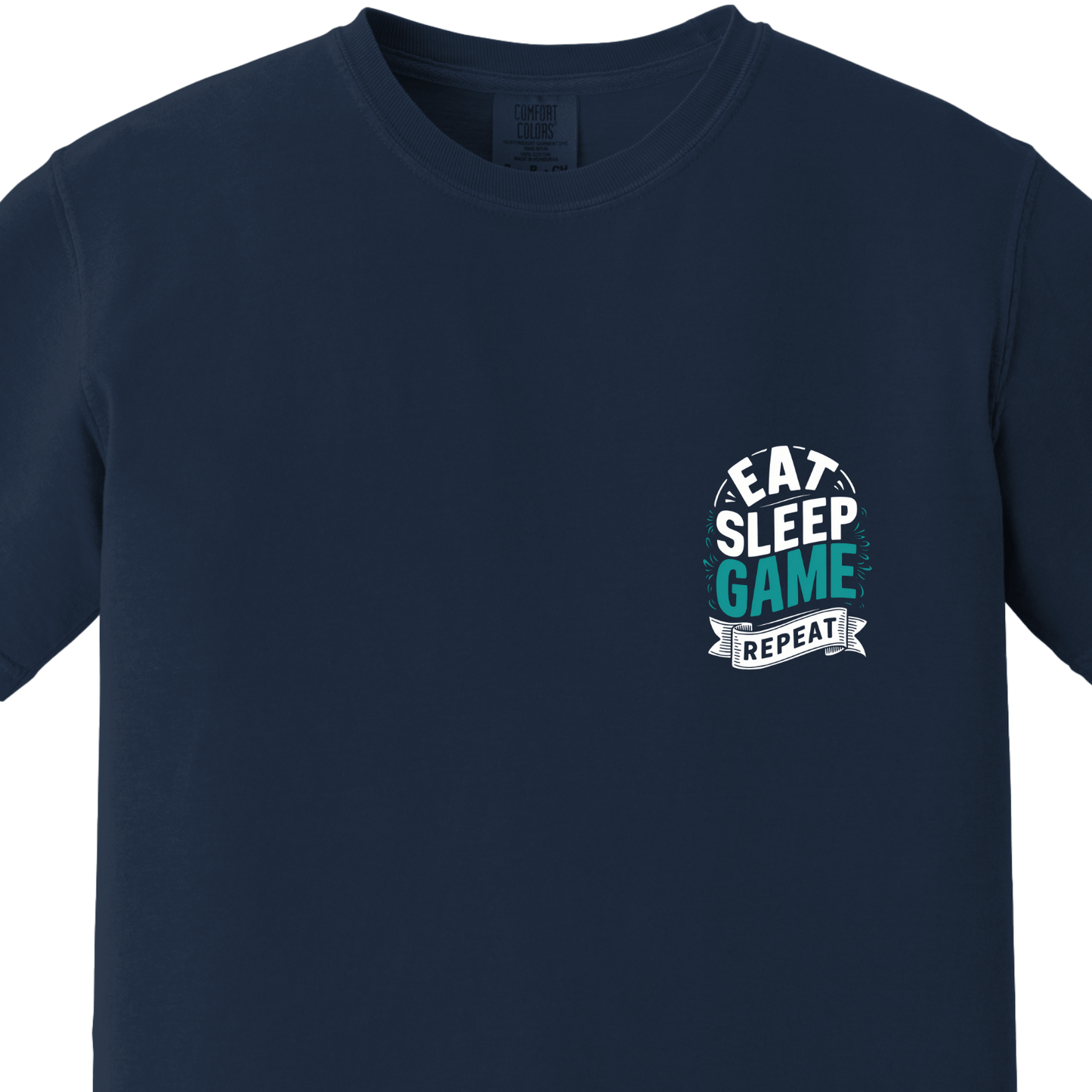 Eat Sleep Game Repeat Tee - Maatee