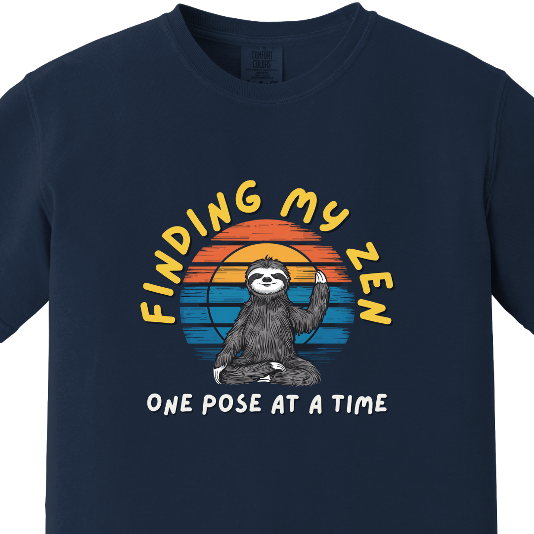 Finding My Zen - Yoga Tee - Maatee