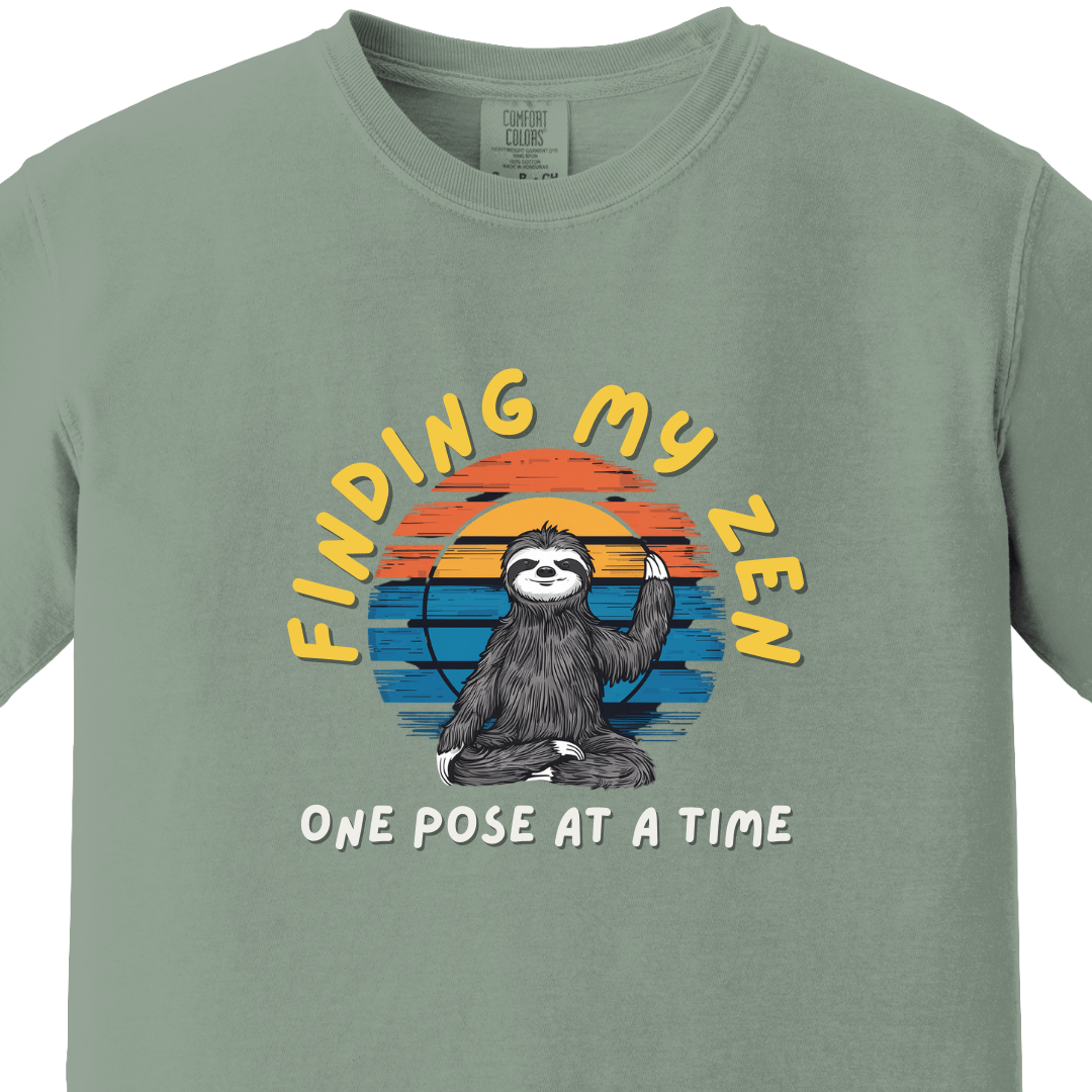 Finding My Zen - Yoga Tee - Maatee