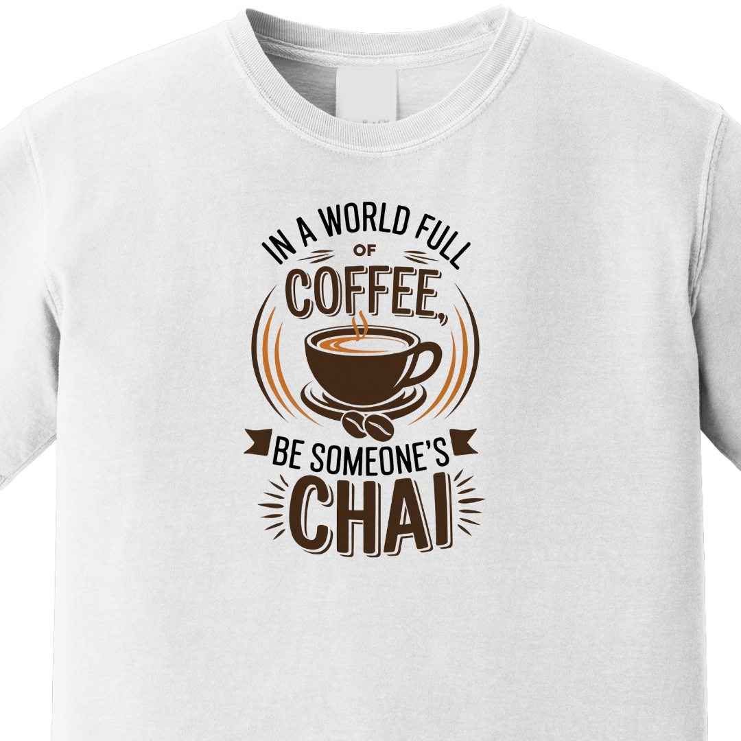 In a World Full of Coffee, Be Someone's Chai - Maatee