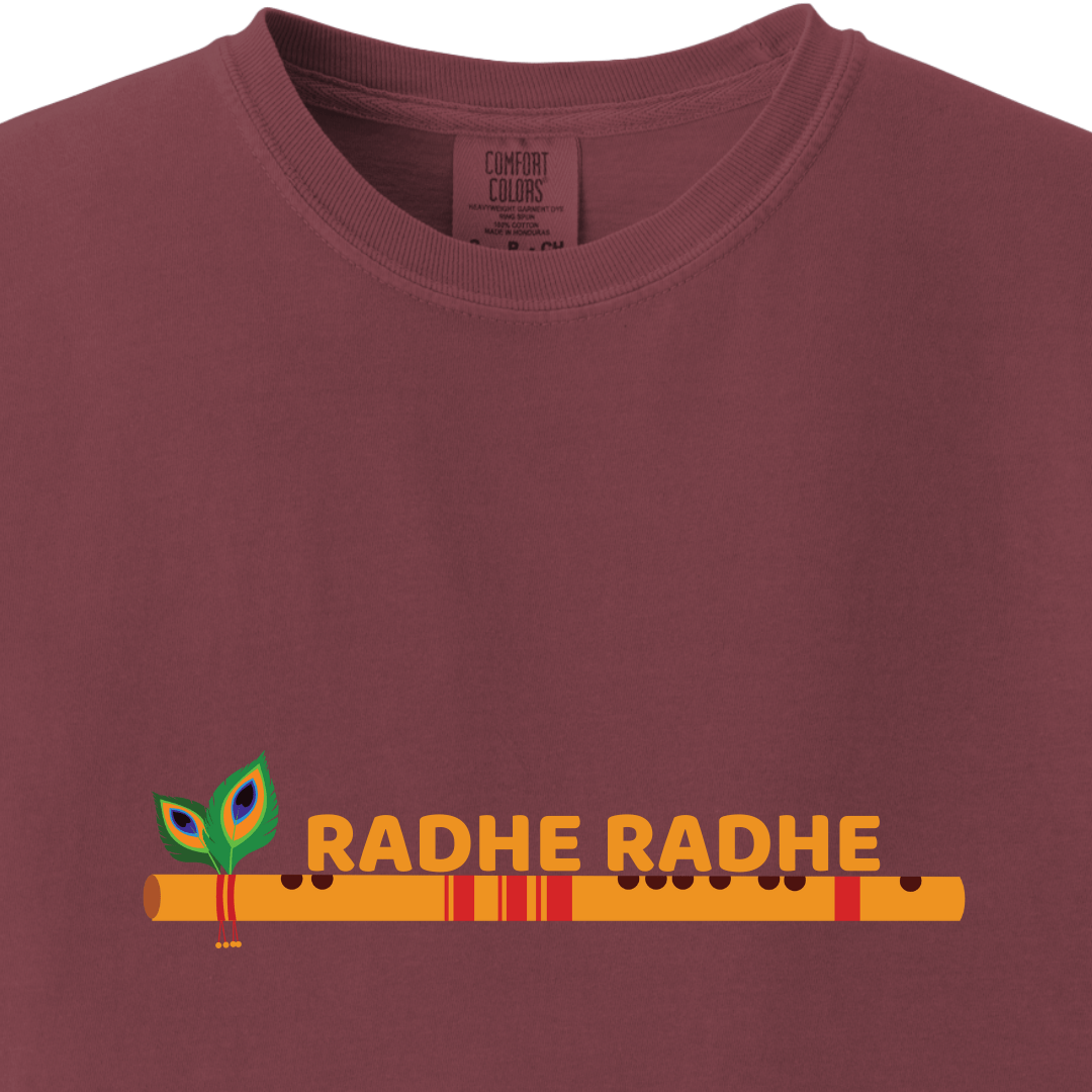 Krishna ji Radhe Radhe Hindu Modern Tee - Maatee