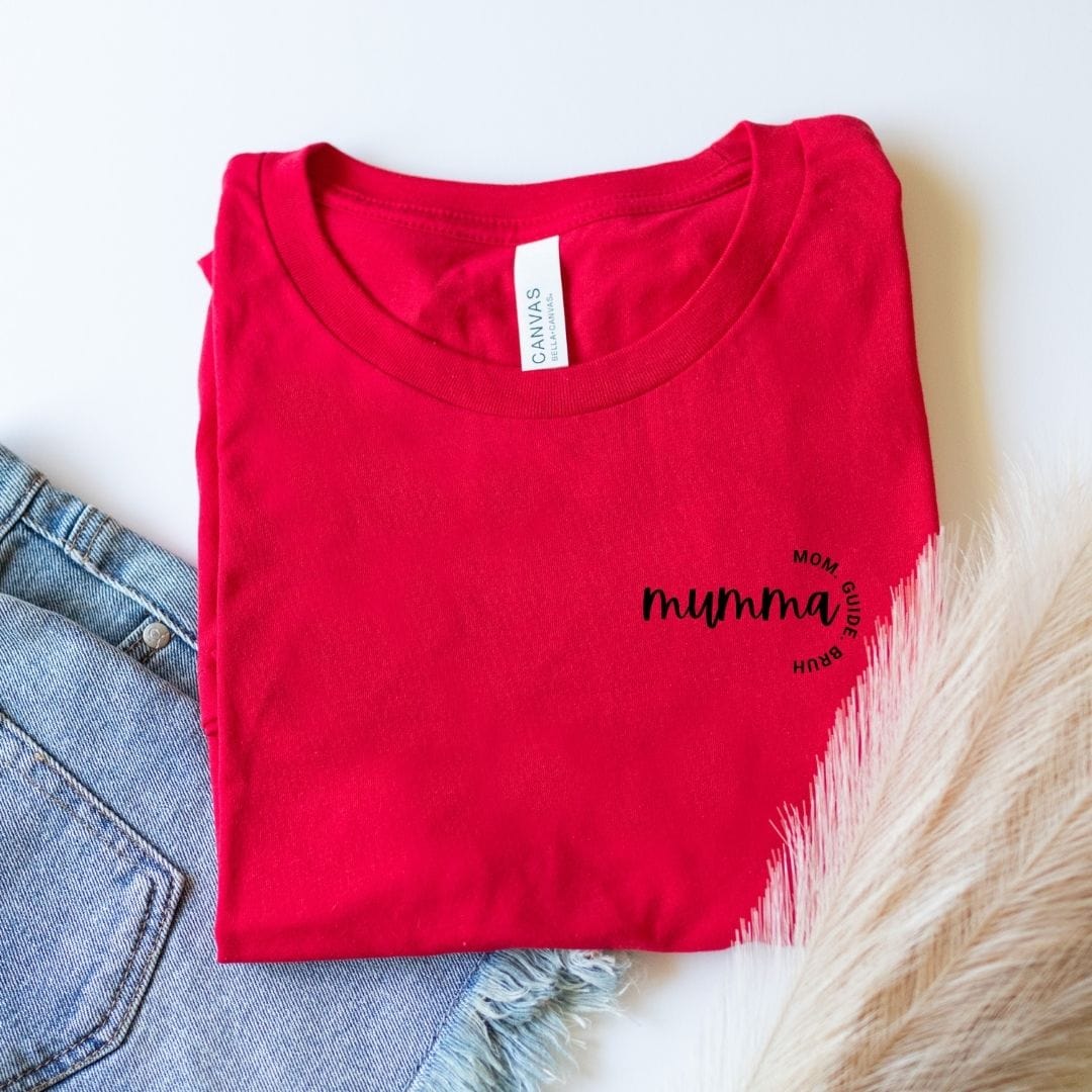 Mom Mumma Tee - Mom Guide Bruh - Maatee