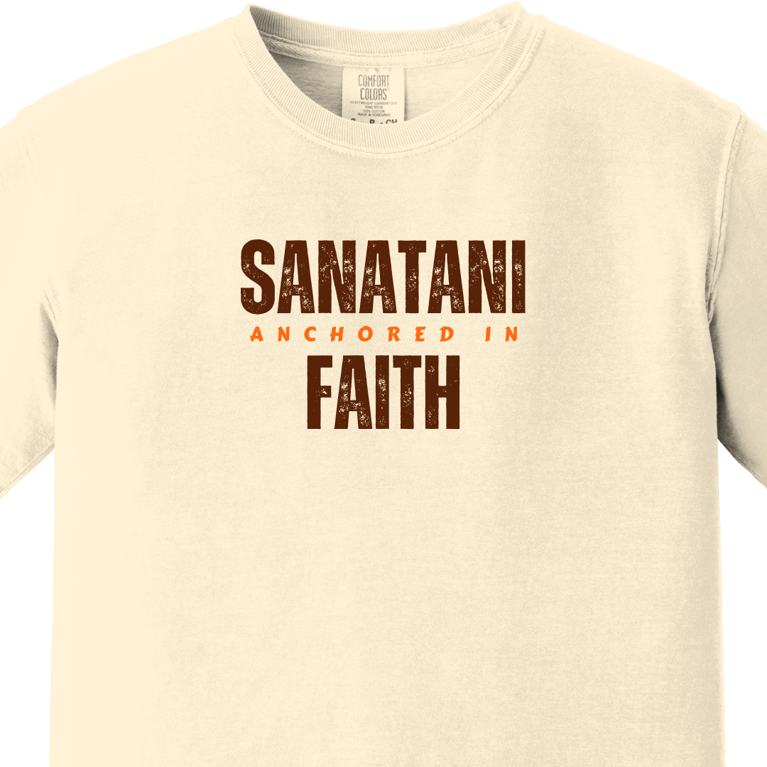 Sanatani Anchored In Faith Tee - Maatee