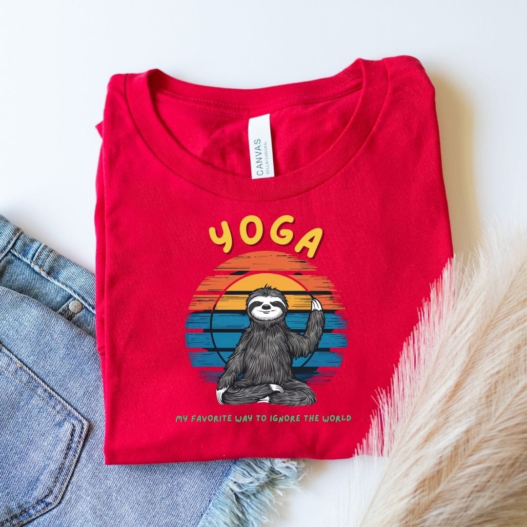 Yoga Humor Tee - Maatee
