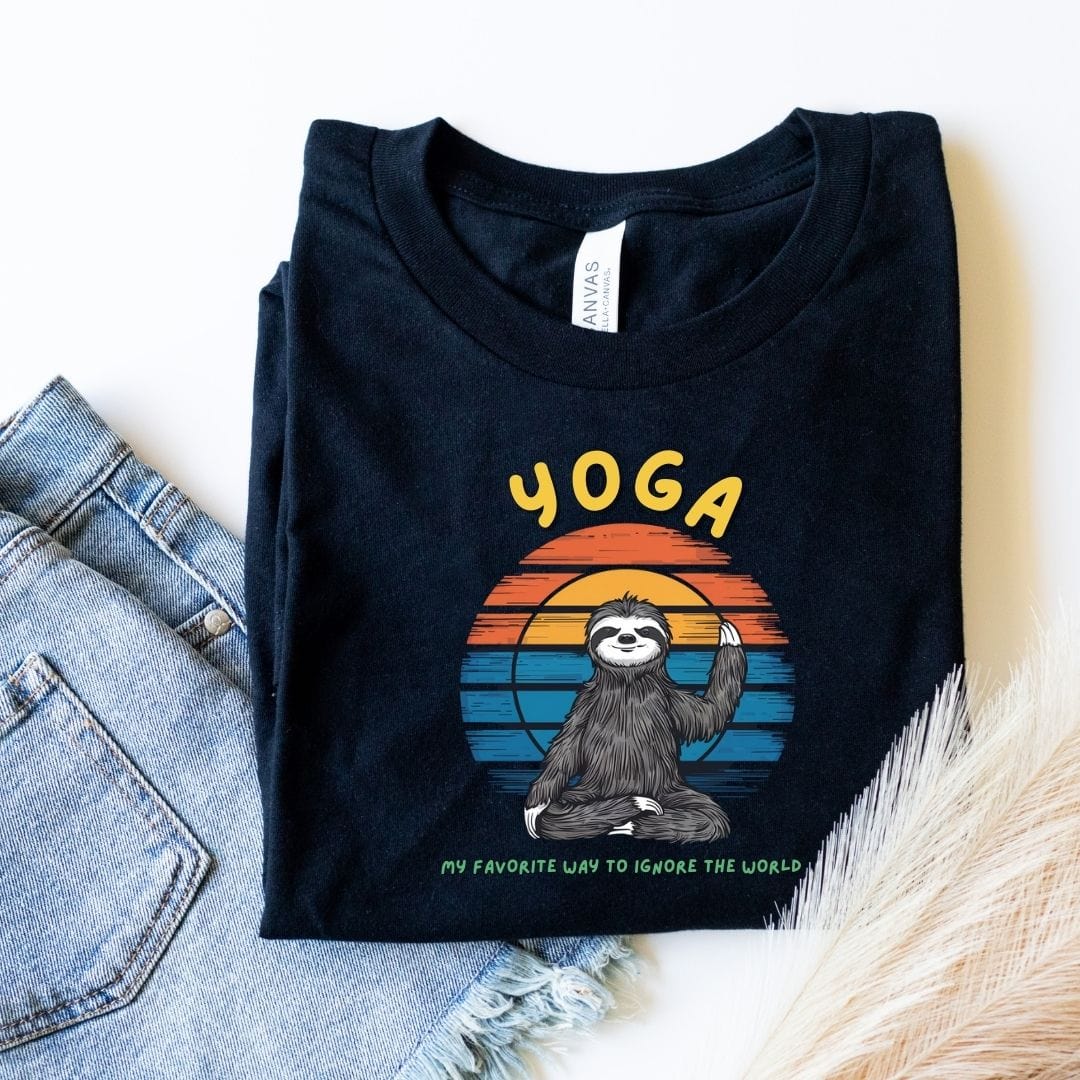 Yoga Humor Tee - Maatee