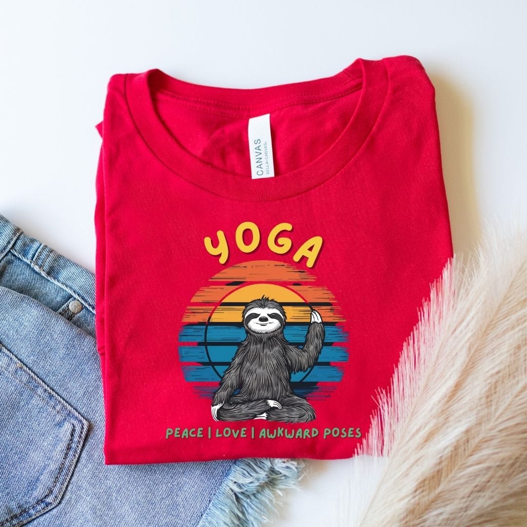 Yoga Humor Tee - Maatee