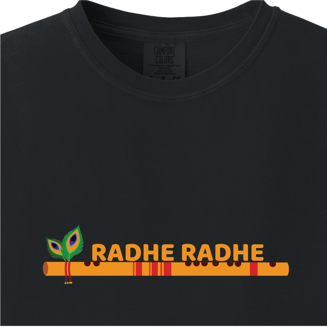 Krishna ji Radhe Radhe Hindu Modern Tee