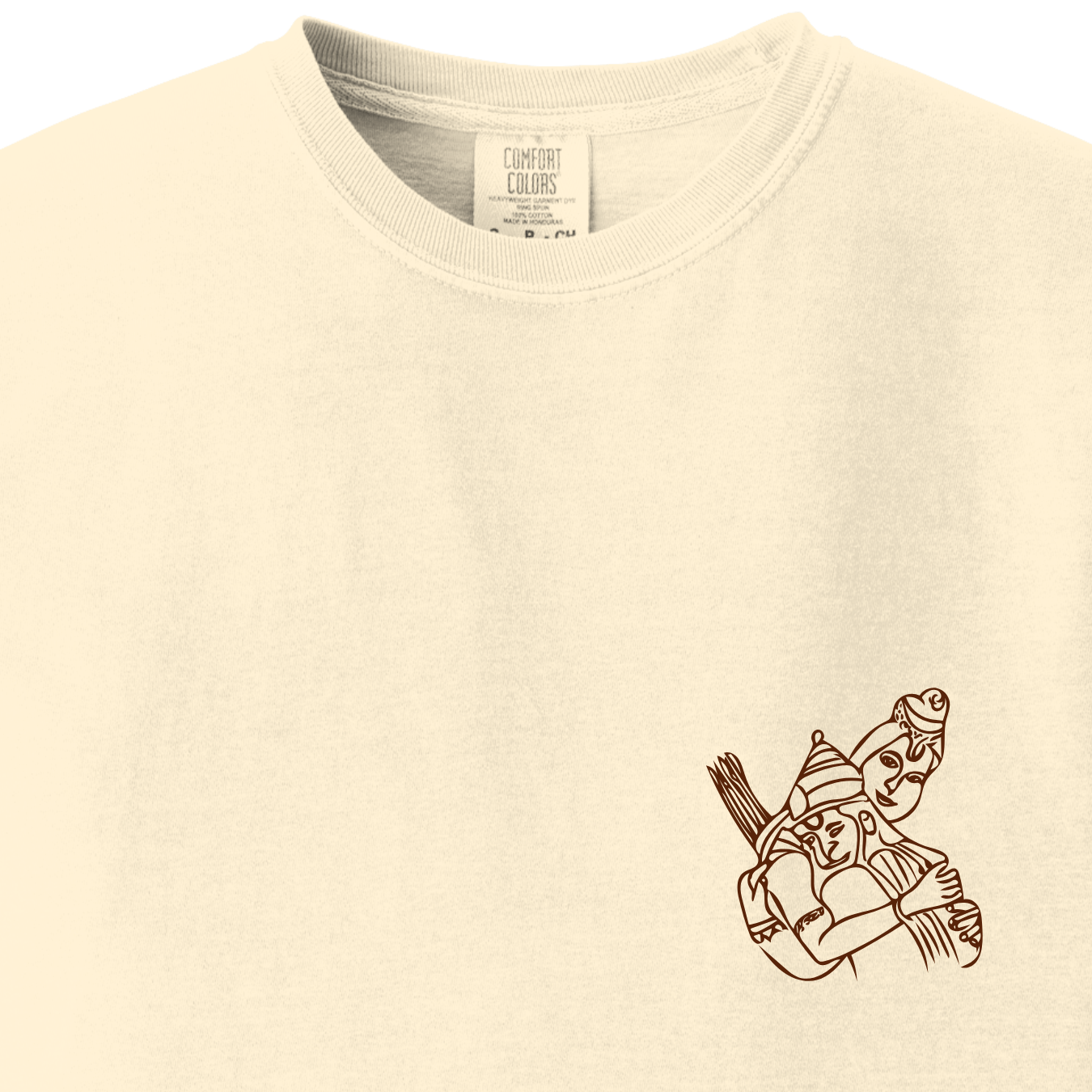 Hanuman Ji Ram Ji Minimalist Tee