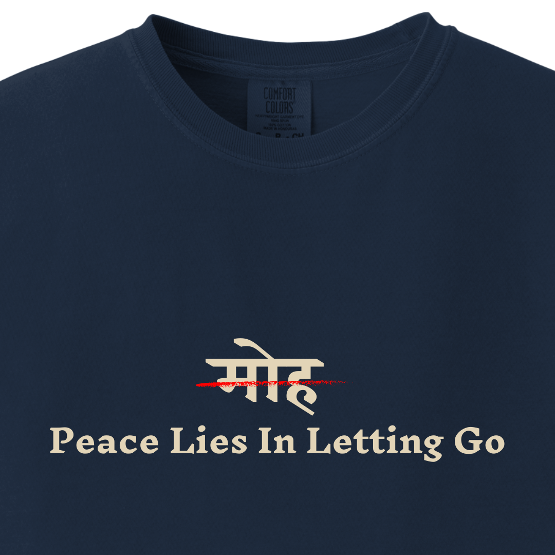 Moh - Peace Lies in Letting Go Tee