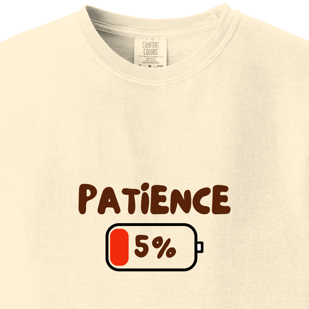 Patience 5% Tee
