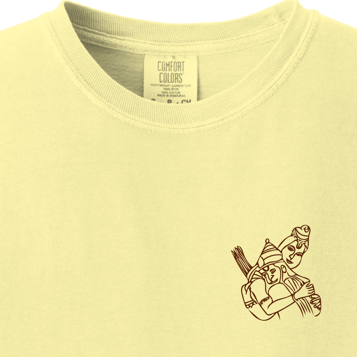Hanuman Ji Ram Ji Minimalist Tee