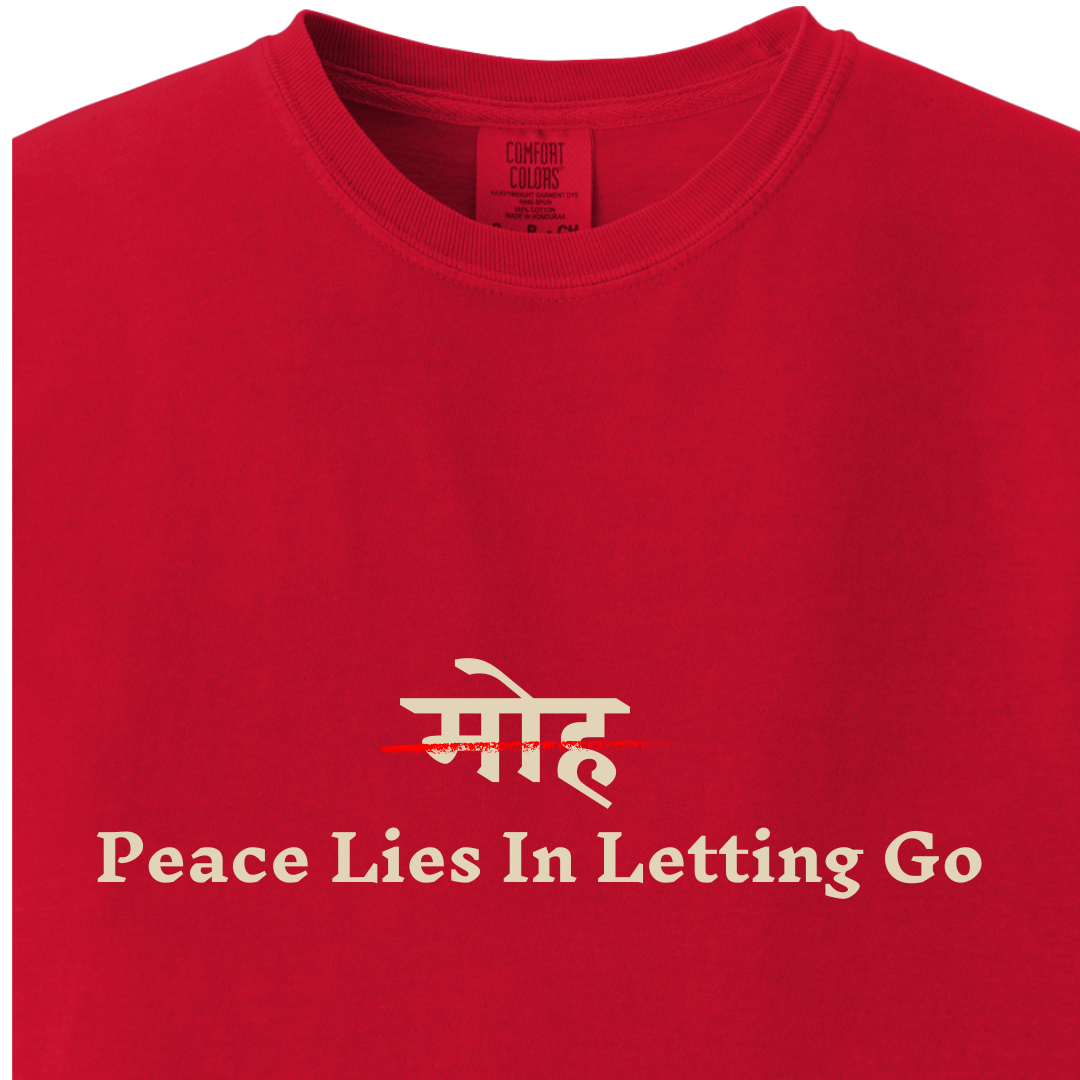 Moh - Peace Lies in Letting Go Tee