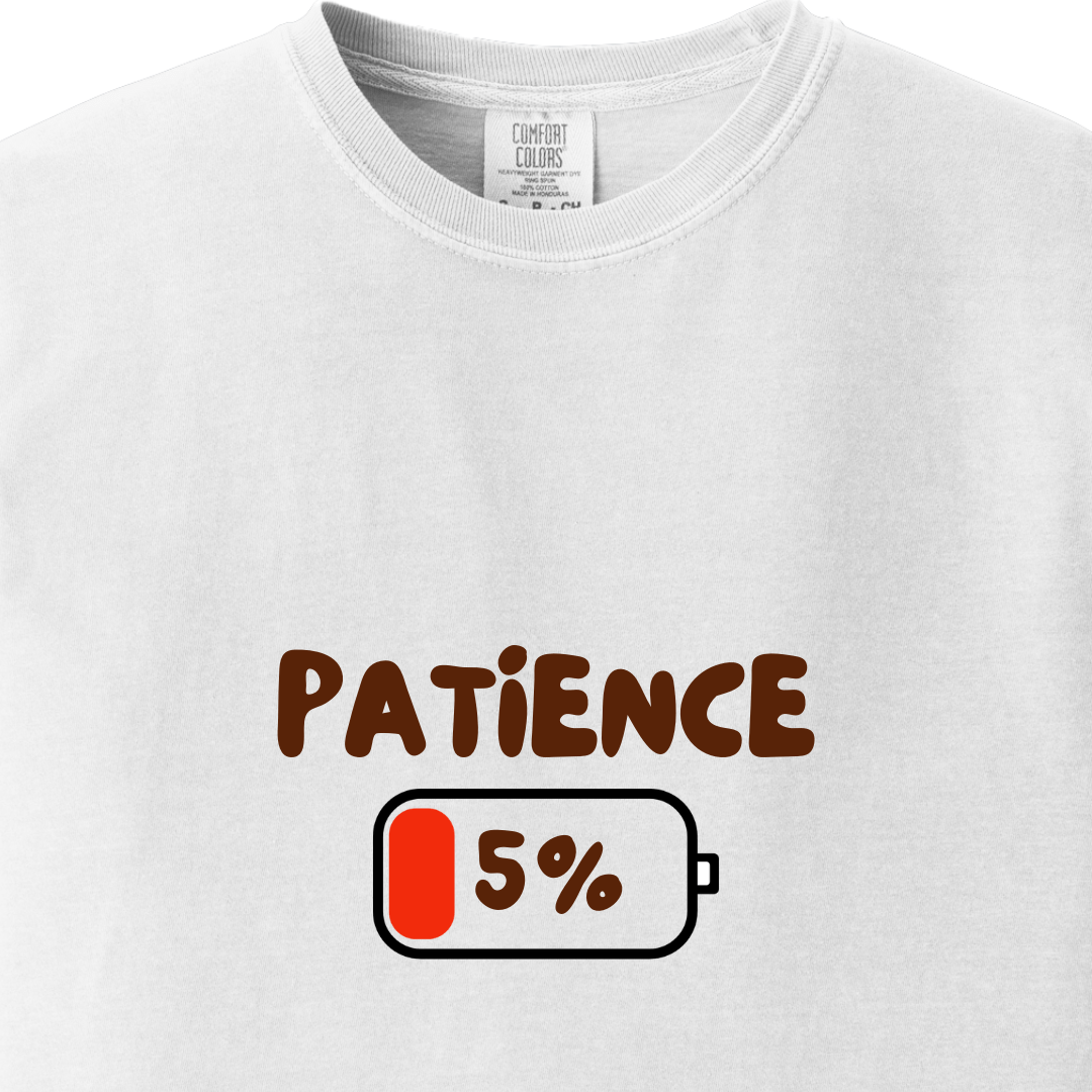 Patience 5% Tee