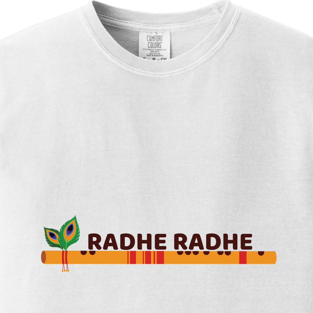 Krishna ji Radhe Radhe Hindu Modern Tee
