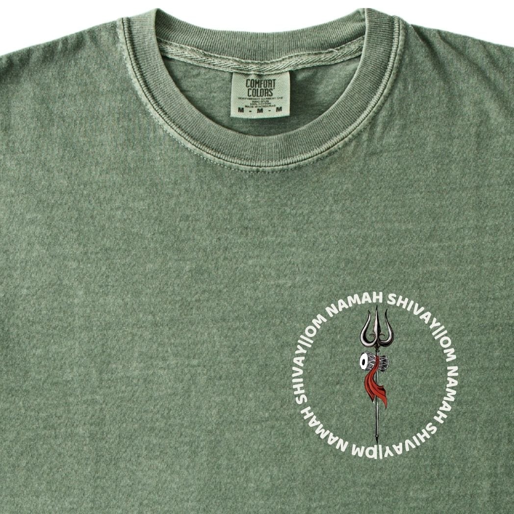 Shiv Ji Trident Om Namah Shivay Tee