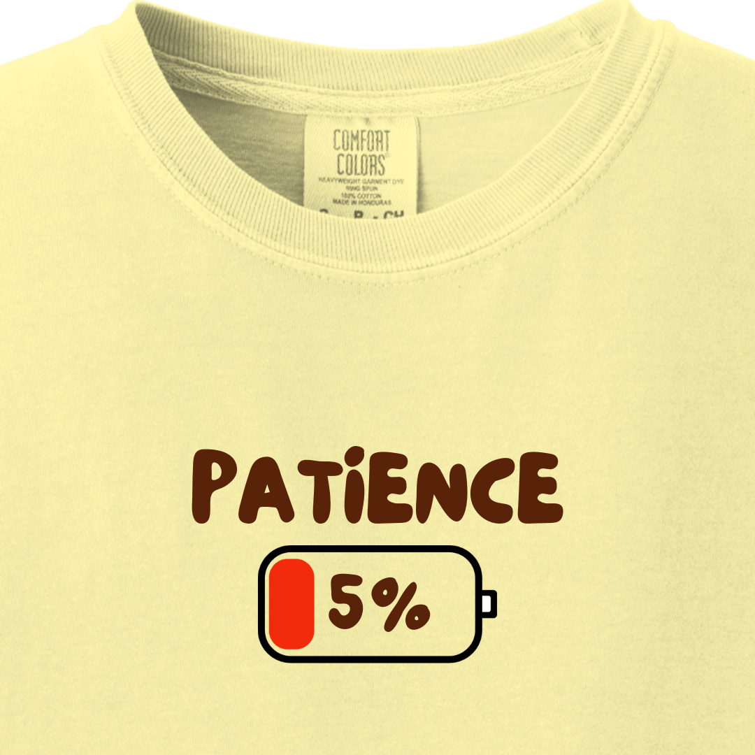 Patience 5% Tee
