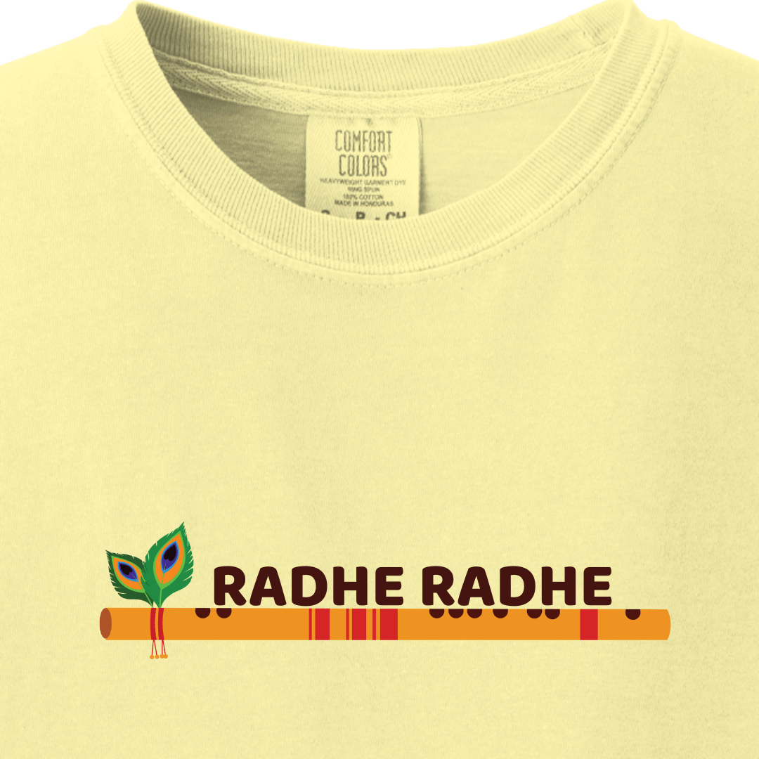 Krishna ji Radhe Radhe Hindu Modern Tee