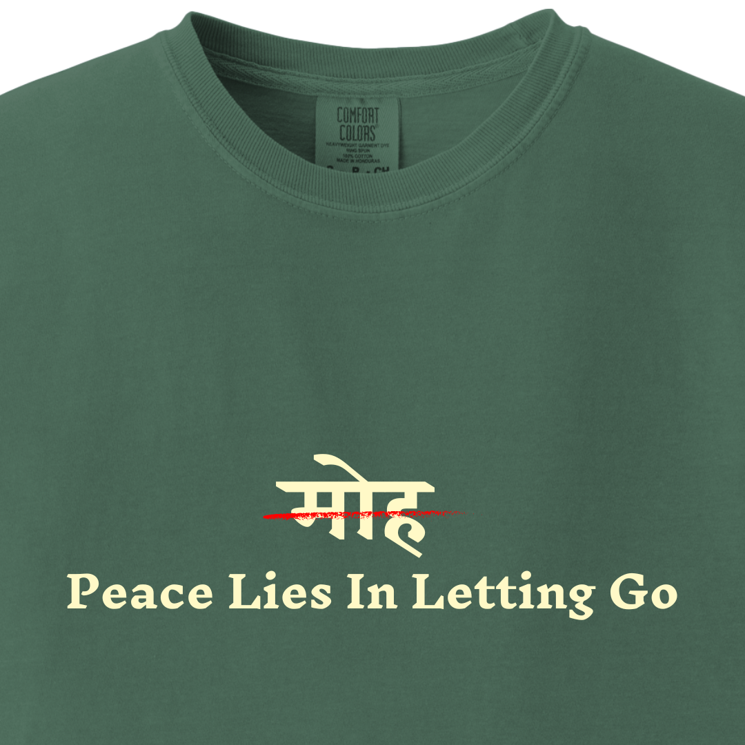 Moh - Peace Lies in Letting Go Tee