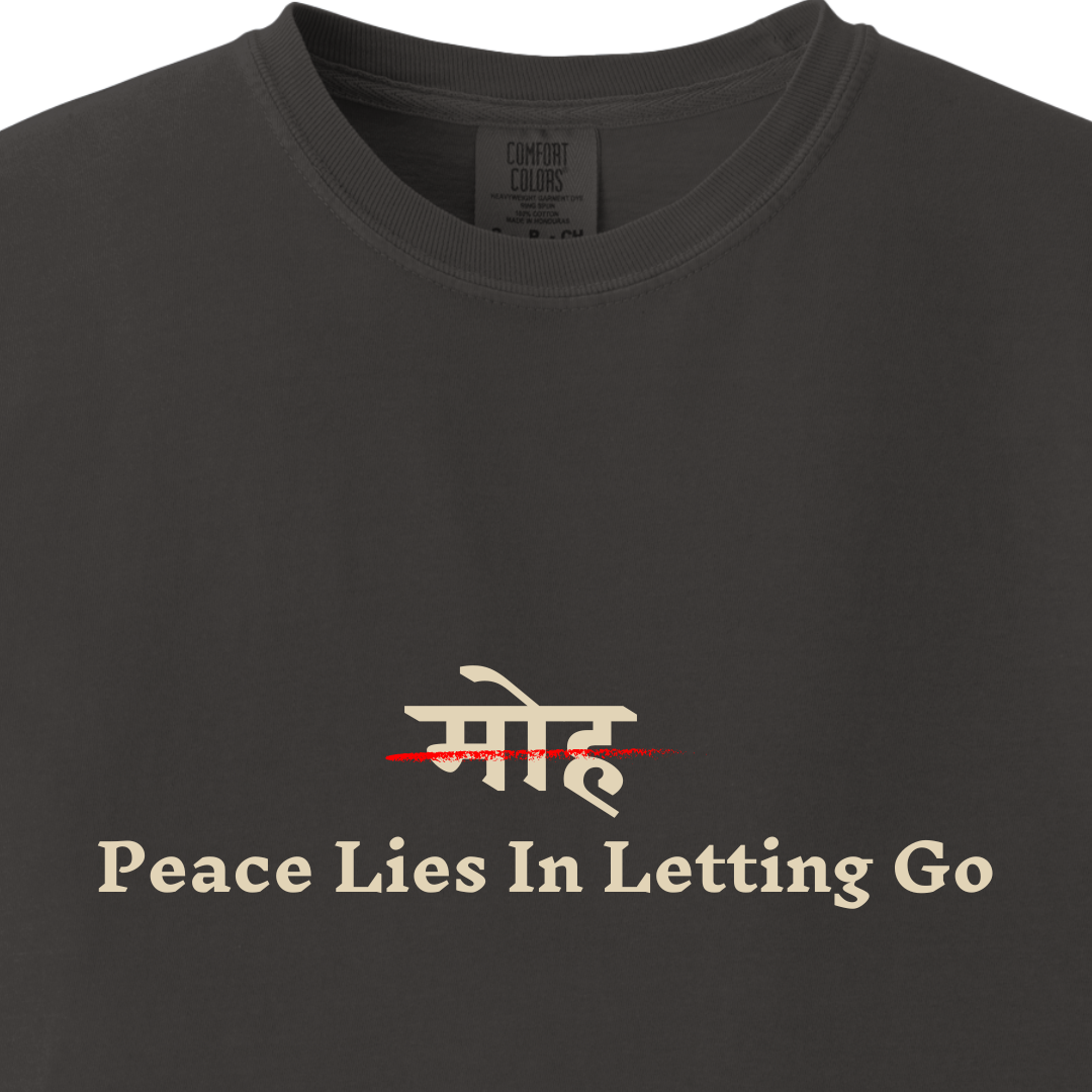 Moh - Peace Lies in Letting Go Tee