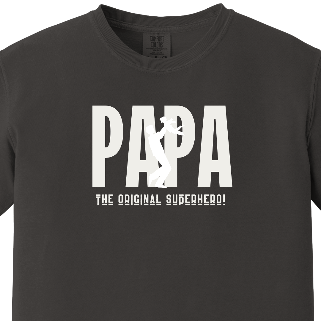 PAPA - The Original Superhero Tee