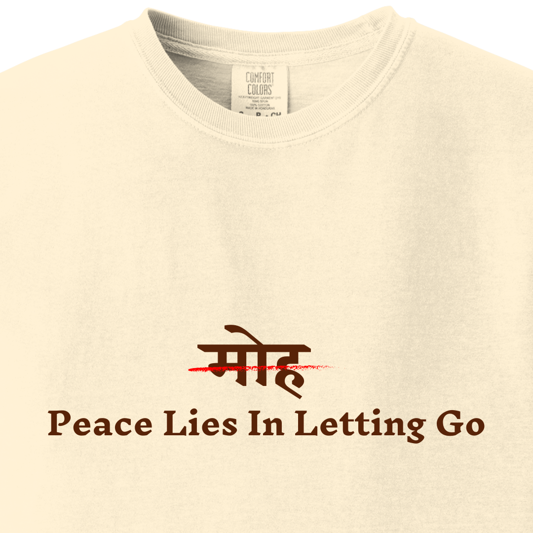 Moh - Peace Lies in Letting Go Tee