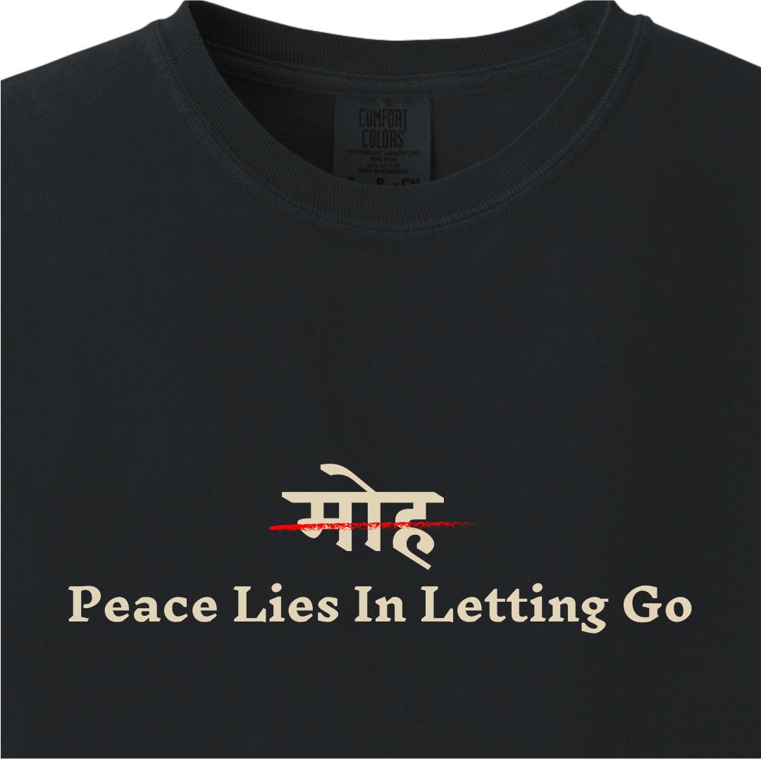 Moh - Peace Lies in Letting Go Tee