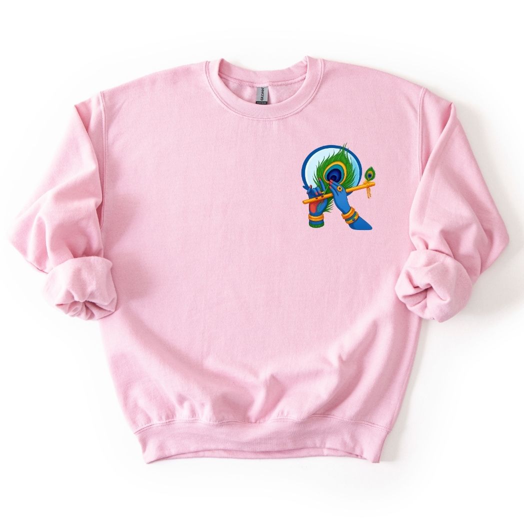 Krishna Ji - Feather and Flute SWEATSHIRT