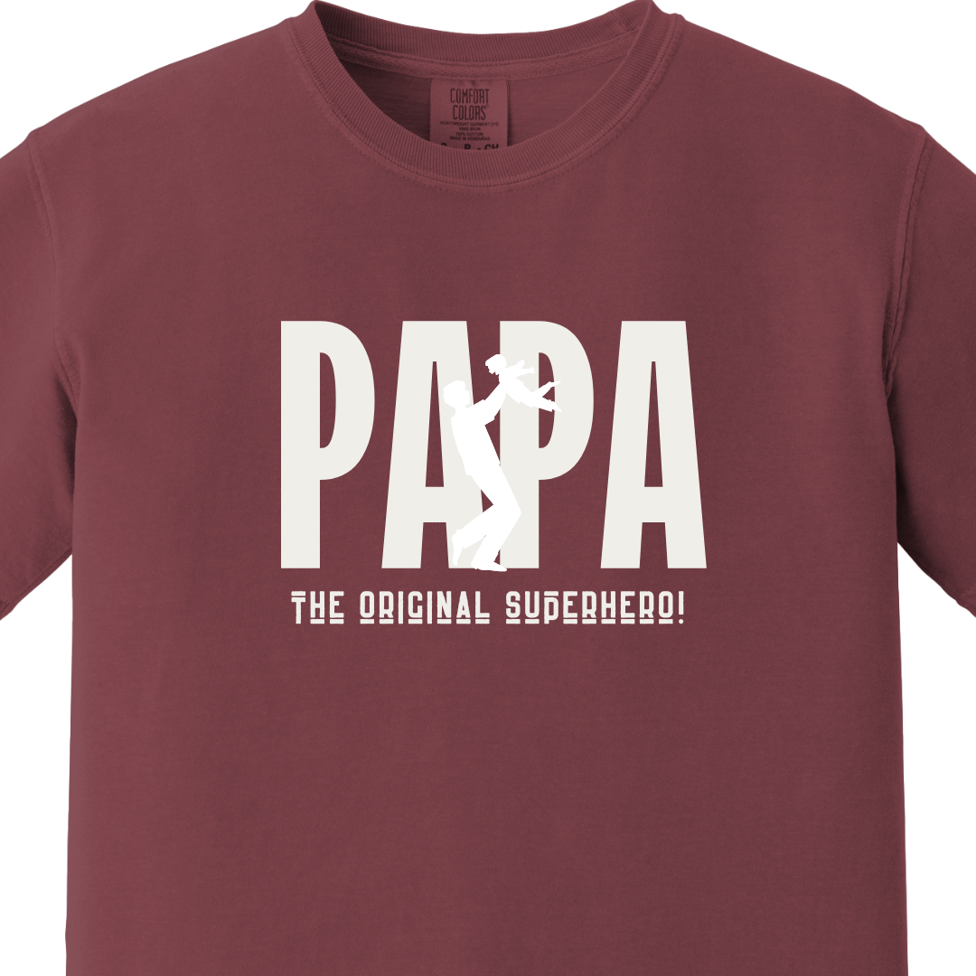 PAPA - The Original Superhero Tee
