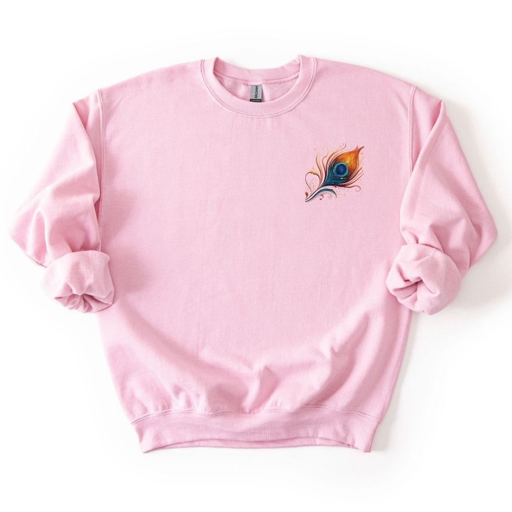 Krishna Ji Feather Sweatshirt