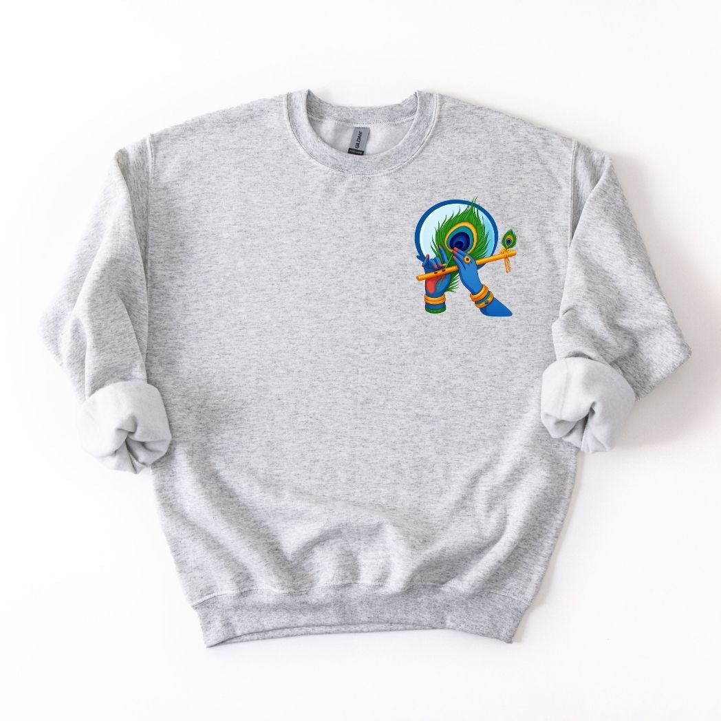 Krishna Ji - Feather and Flute SWEATSHIRT