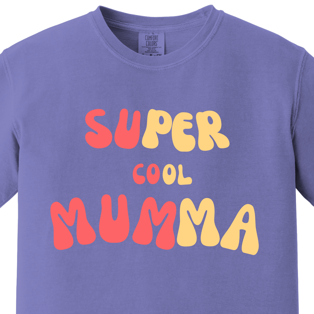 Heavyweight Super Cool MUMMA Mom Tee