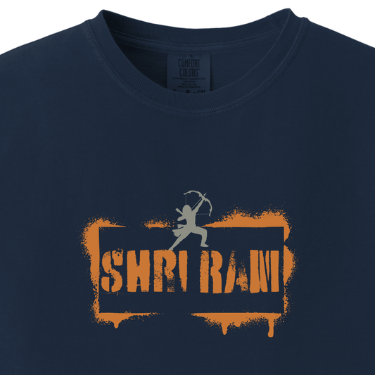 Shree Ram Ji Rugged Print Tee