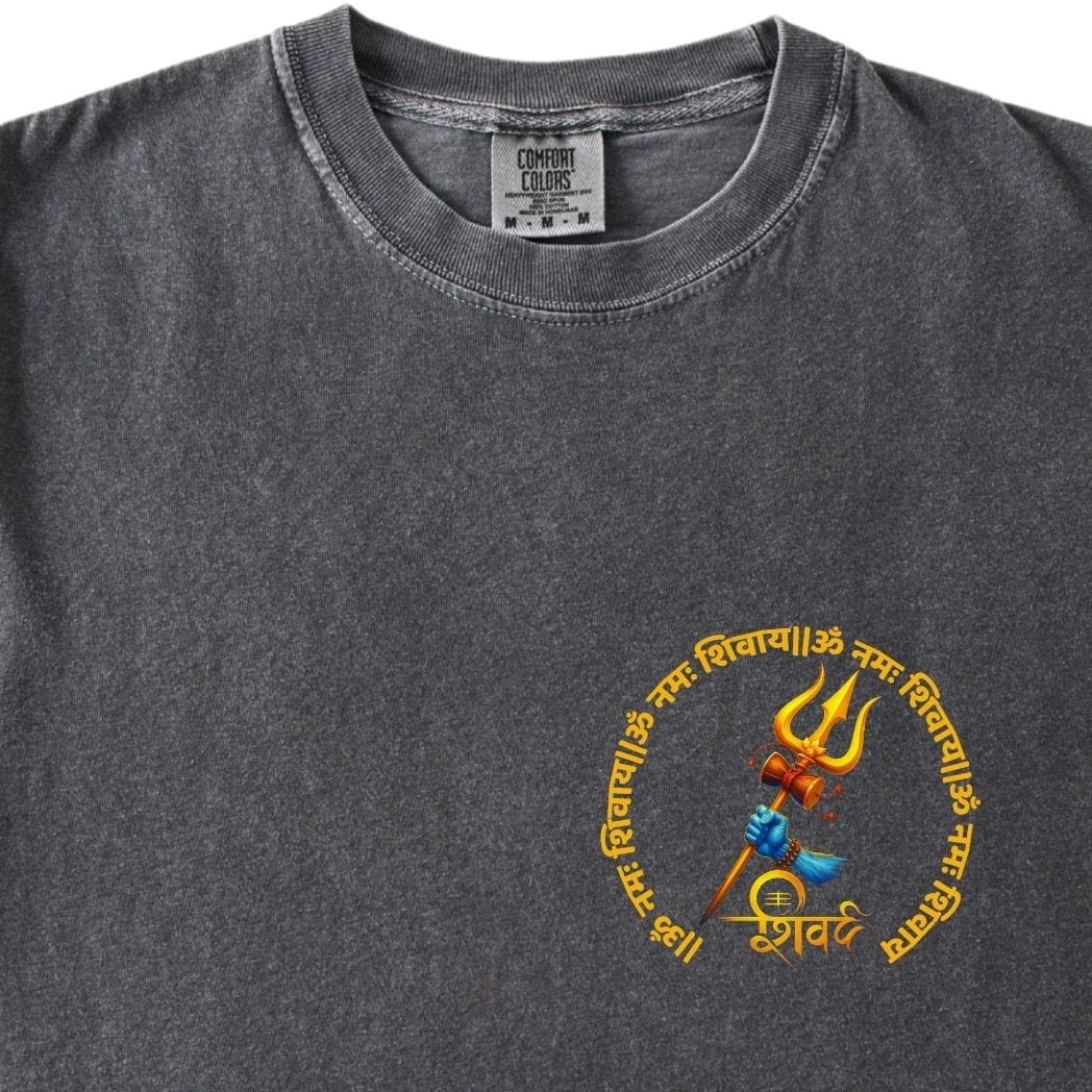 Shiv Ji Trident Om Namah Shivay Tee