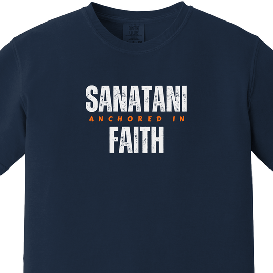 Sanatani Anchored In Faith Tee