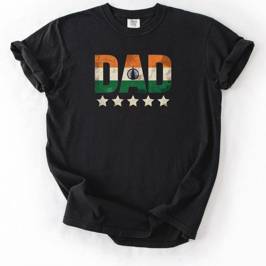 DAD - India Flag Papa Tee