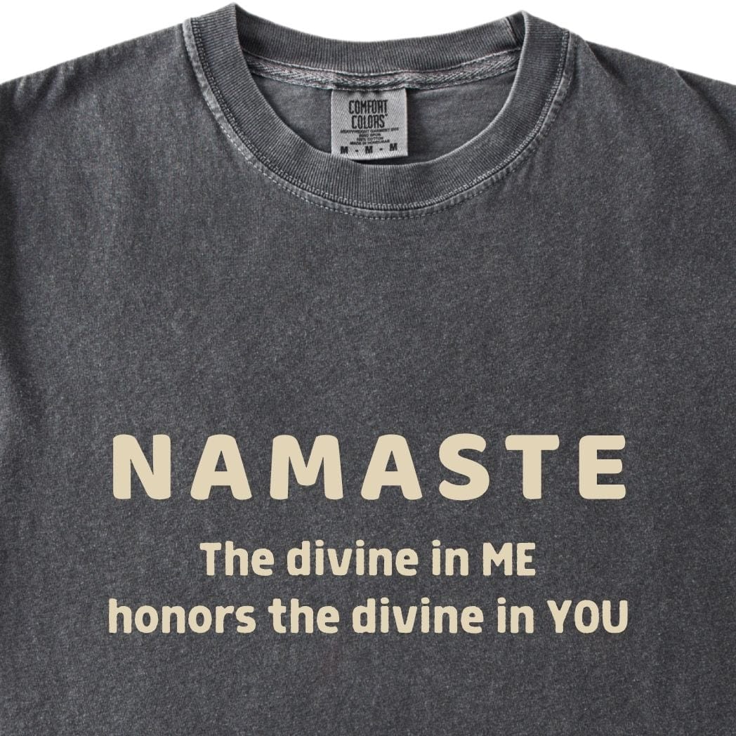 NAMASTE Tee - The divine in me honors the divine in you
