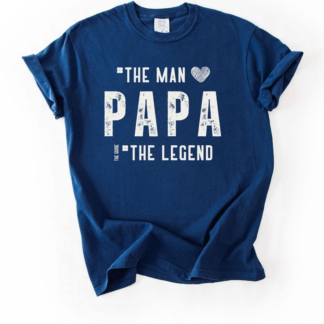 PAPA - The Man The Guide The Legend Dad Tee