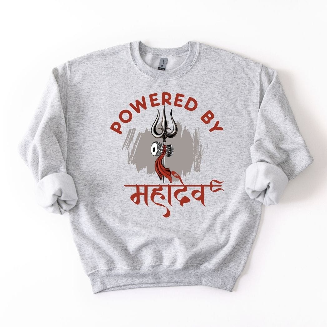 Powered by Mahadev Shiv SWEATSHIRT