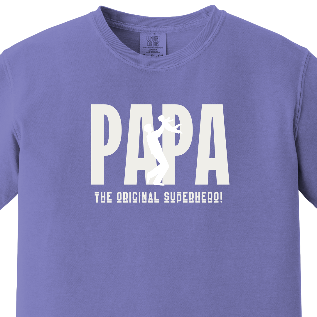PAPA - The Original Superhero Tee